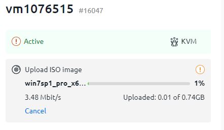 ISO image download process