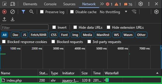 Diagnosing the HTTP response code of the Browser server