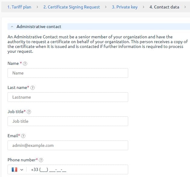 Setting up SSL