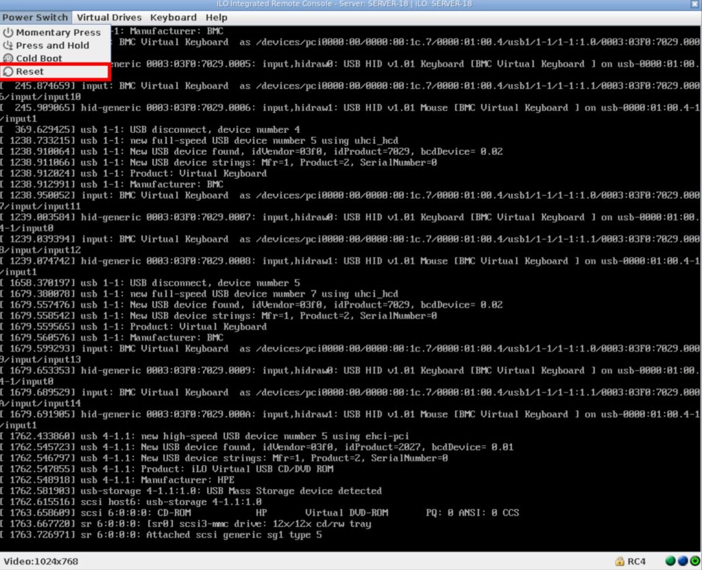 remote-consore-reset