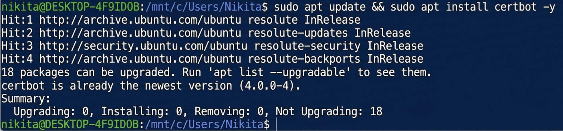 Generating the self-signed certificate for TUIC